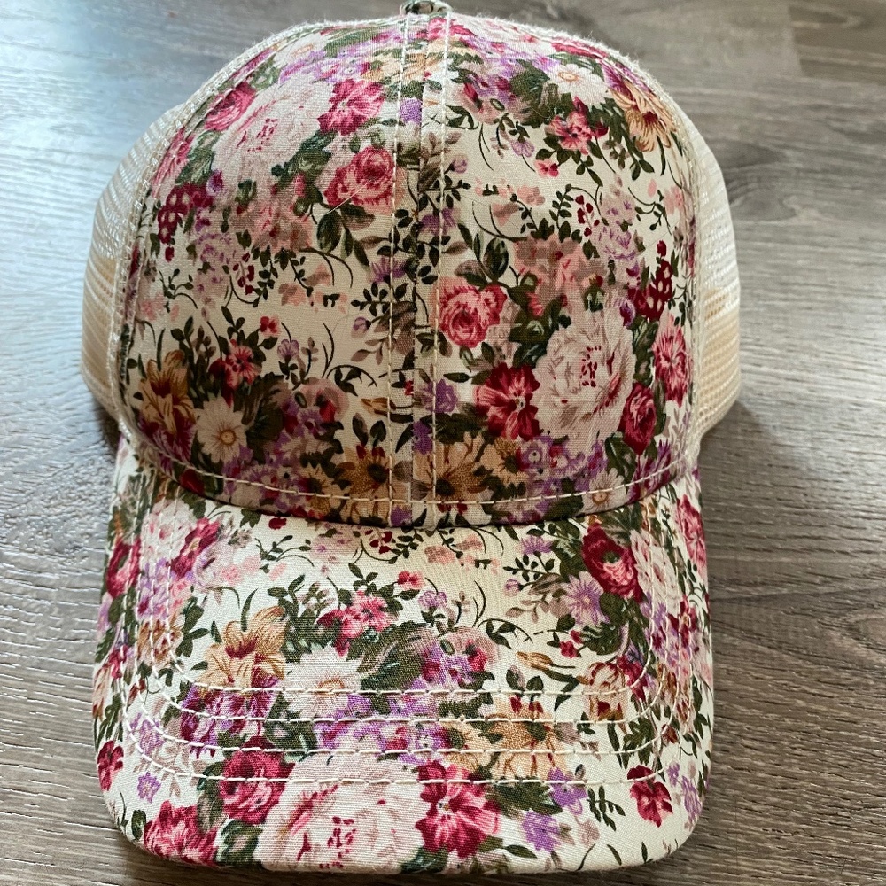 Floral Cap